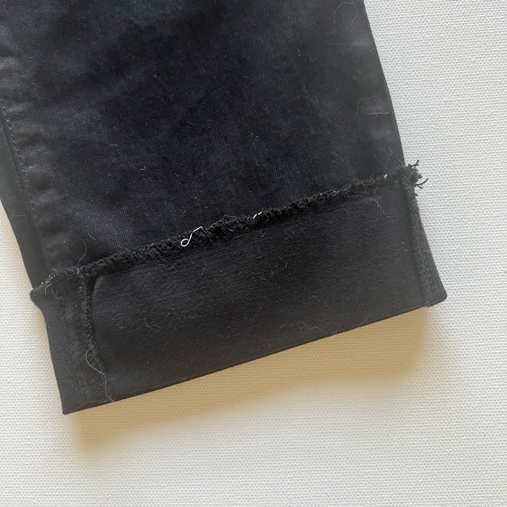 NWT KUT from the Kloth Women’s Jeans Size 2 Mia Toothpick Skinny Waxed Black (B3 - Picture 2 of 10